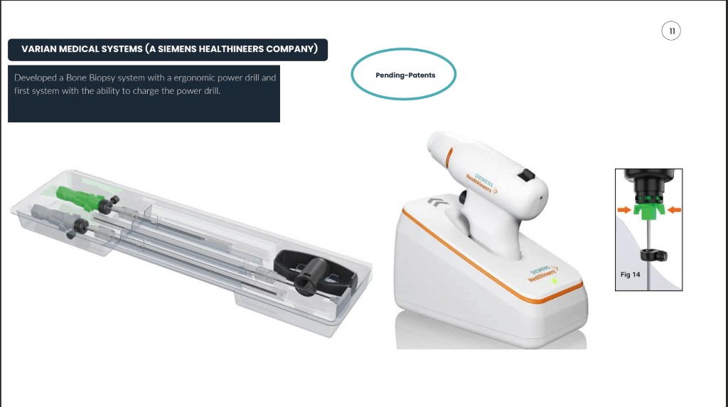 Omnibone Powered Bone Biopsy system with ergonomic power drill and charging base